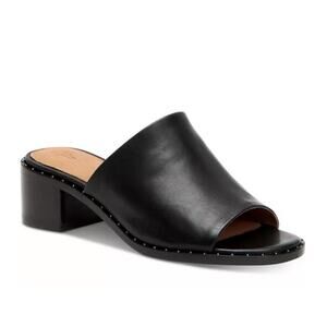 Frye Cindy Mules Chunky Ladies Leather Size 9.5 Medium